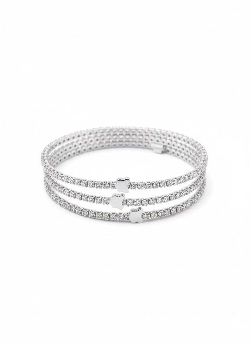 🎁 Bracelete Pulseira Pedras Delicado (100% off)