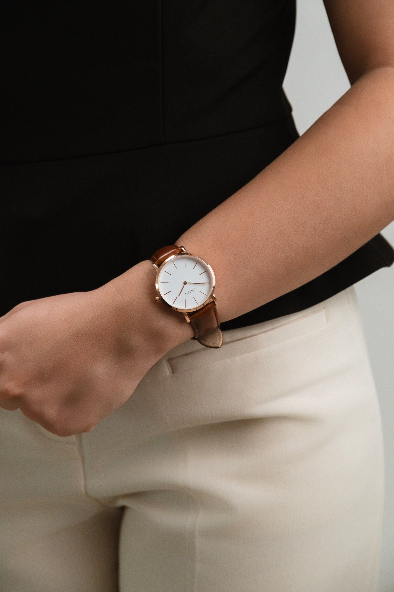 Relogio Feminino Classic Rose Gold 36mm