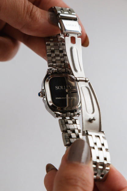 Relógio Feminino Minimalista Tess Prata