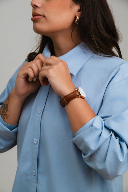 Relogio Feminino Classic Rose Gold 36mm